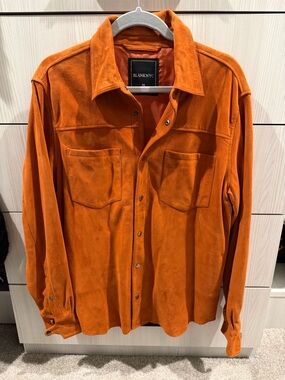Blank NYC Burnt Suede Shirt Jacket